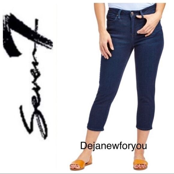 Seven7 Skinny High Rise Capri Jeans Size 22W NWT - Picture 1 of 4